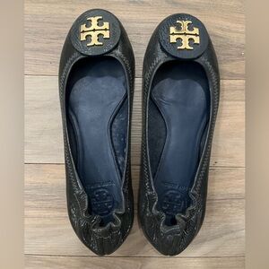 Tory Burch Ballet Navy (6.5)
